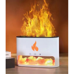 Aroma Difuzér - Nádoba na Himalájsku Soľ - USB-C - Efekt Plameňa