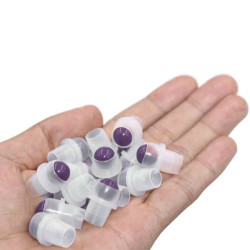 10x Náhradný Roll-On so Vzácnym Kameňom pre 5ml Fľašku - Ametyst