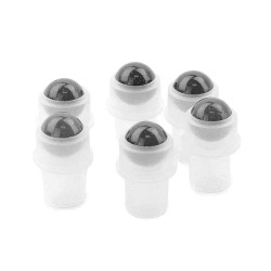 10x Náhradný Roll-On so Vzácnym Kameňom pre 5ml Fľašku - Čierny Turmal