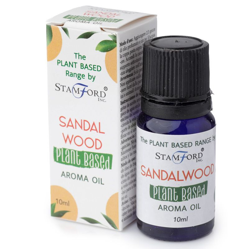 6x Rastlinný Aroma Olej - Santalové Drevo
