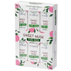 6x Rastlinný Aroma Olej - Sladké Pižmo