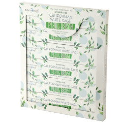 6x Rastlinné Vonné Tyčinky Masala - Kalifornská Biela Šalvia