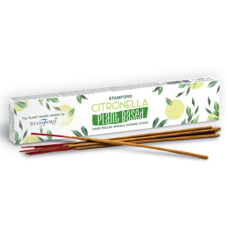 6x Rastlinné Vonné Tyčinky Masala - Citronella