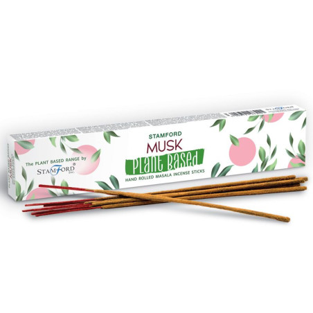 6x Rastlinné Vonné Tyčinky Masala - Pižmo