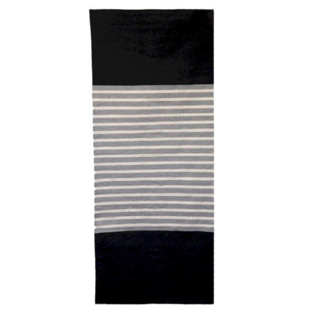 Koberec z Indickej Bavlny - 70x170cm - Čiernošedý