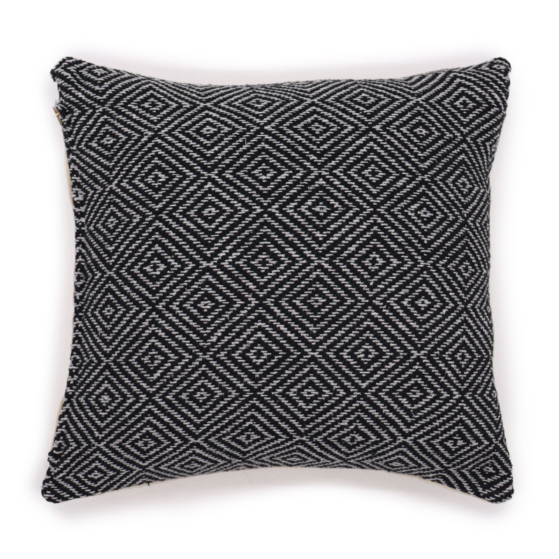 2x Obliečka na Vankúš - Bludisko - Čierna - 40x40cm