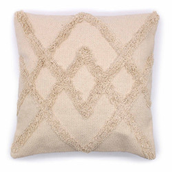 2x Obliečka na Vankúš - Lux Criss-Cross - Krémová - 45x45cm