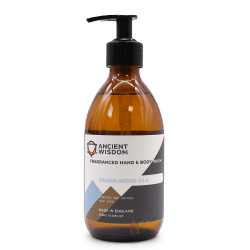 4x Sprchový Gél na Ruky a Telo - Santalové Drevo 300ml