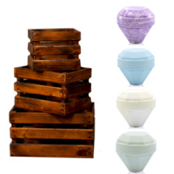 Štartovací Balíček Šumivých Diamantov do Kúpeľa - Hnedé Debničky