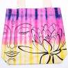 Bavlnená Taška (6oz) - 38x42x12cm - Lotus Buddha - Viacfarebná - Príro