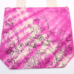 Bavlnená Taška (6 oz) – 38 x 42 x 12 cm – Pekná tvár – Magento – Príro