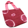 Prírodná Bavlnená Taška Tye-Dye (8oz) - 38x42x12cm - Gaštanové Krúžky 