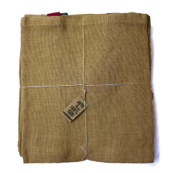 10x Veľká Jutová Taška - 5 Rôznych Farieb Ušiek