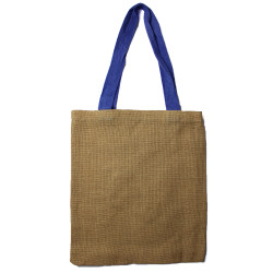 10x Veľká Jutová Taška - 5 Rôznych Farieb Ušiek