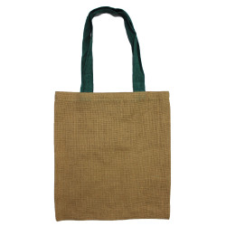 10x Veľká Jutová Taška - 5 Rôznych Farieb Ušiek