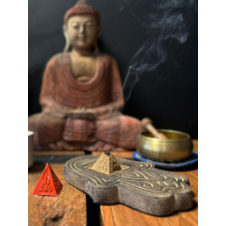 Stojan na Vonný Prášok - Biely Kameň