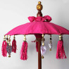 Bali Home Decor Slnečník - Bavlna - Ružový - 40 cm