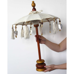 Bali Home Decor Slnečník - Bavlna - Ružový - 40 cm