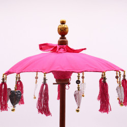 Bali Home Decor Slnečník - Bavlna - Ružový - 40 cm