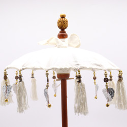 Bali Home Decor Slnečník - Bavlna - Prírodný - 40 cm