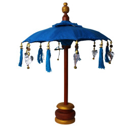 Bali Home Decor Slnečník - Bavlna - Tyrkysový - 40cm
