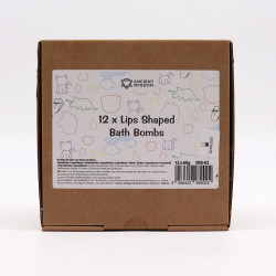 12x Bomba do Kúpeľa - Pery - Malina & Granátové Jablko 60g