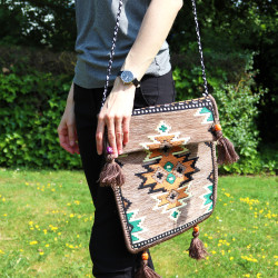 Kilim Festivalová Taška - Béžová
