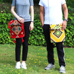 Kilim Festivalová Taška - Červená