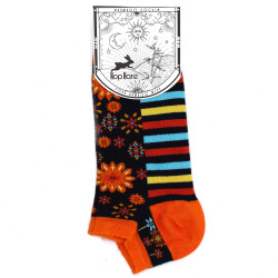 3x Bambusové ponožky Hop Hare Nízke (41-46) - Mandala Kvety