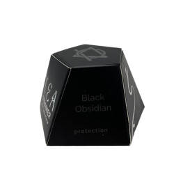4x Sitko na Čaj s Kryštálom - Čierny Obsidián