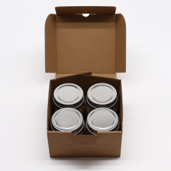 4x Botanická Zmes na Naparovanie Tváre - Prírodná 25 g