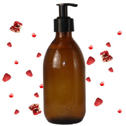 4x Sprchový Gél na Ruky a Telo - Malina a Granátové Jablko 300ml - Bez