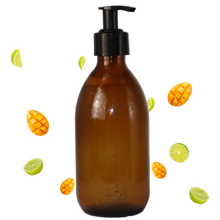 4x Sprchový Gél na Ruky a Telo - Mango a Limetka 300ml - Bez Etikety