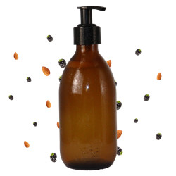 4x Sprchový Gél na Ruky a Telo - Ostružina a Mandľa 300ml - Bez Etiket