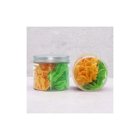 4x Šľahané Mydlá - Mango a Limetka 120g - Bez Etikety