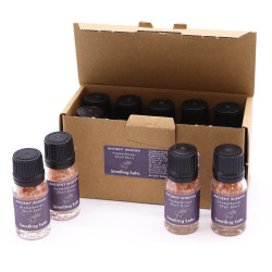 10x Aromaterapeutická Inhalačná Soľ - Výbuch