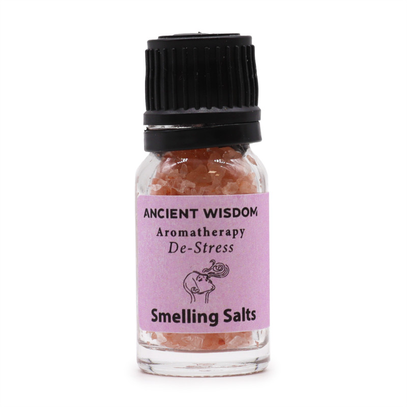 10x Aromaterapeutická Inhalačná Soľ - Odbúranie stresu