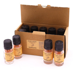 10x Aromaterapeutická Inhalačná Soľ - Sústredenie