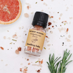 10x Aromaterapeutická Inhalačná Soľ - Sústredenie