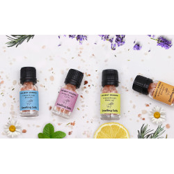 10x Aromaterapeutická Inhalačná Soľ - Sústredenie