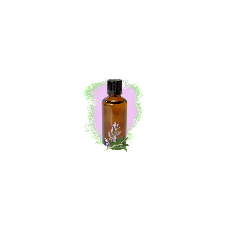 10x Biela Šaľvia 50ml - Bez Etikety