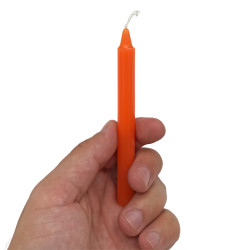 3x Ezoterické Magické Sviečky (balenie po 12 ks) - Oranžové - Sakrálna