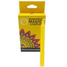 3x Ezoterické Magické Sviečky (balenie po 12 ks) - Žlté - Solar Plexus