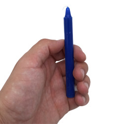 3x Ezoterické Magické Sviečky (balenie po 12 ks) - Tmavo Modré - Čakra