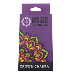 3x Ezoterické Magické Sviečky (balenie po 12 ks) - Fialové - Korunná Č
