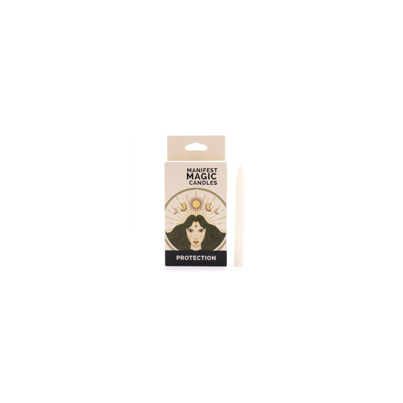 3x Ezoterické Magické Sviečky (balenie po 12 ks) - Ivory