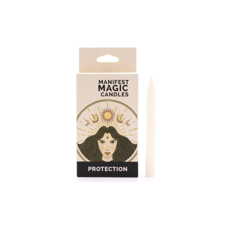 3x Ezoterické Magické Sviečky (balenie po 12 ks) - Ivory