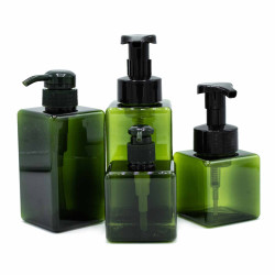 6x Fľaša s Dávkovačom Peny na Opakované Použitie, Kocka – 250 ml