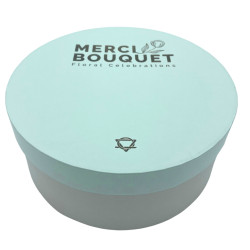 Okrúhly Box - Svadba – Biely a Ivory