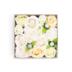 Štvorcový Box - Svadba – Biely a Ivory